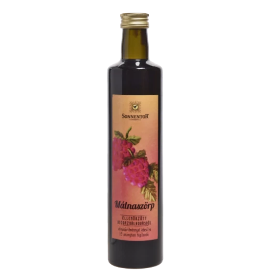 Sonnentor Bio Málnaszörp (cukormentes) 500ml