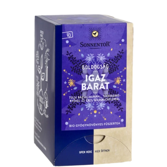 Sonnentor Bio Boldogság - Igaz barát - herbál teakeverék - 18 filter 27g