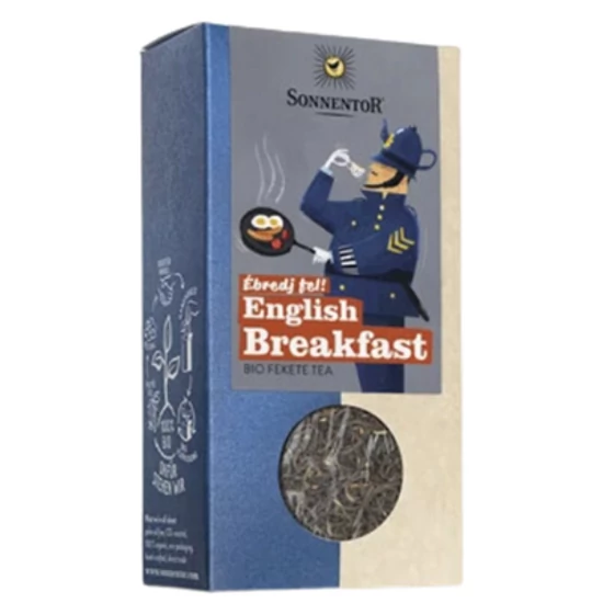 Sonnentor Bio Ébredj fel! English Breakfast fekete tea - szálas, ömlesztett 70g