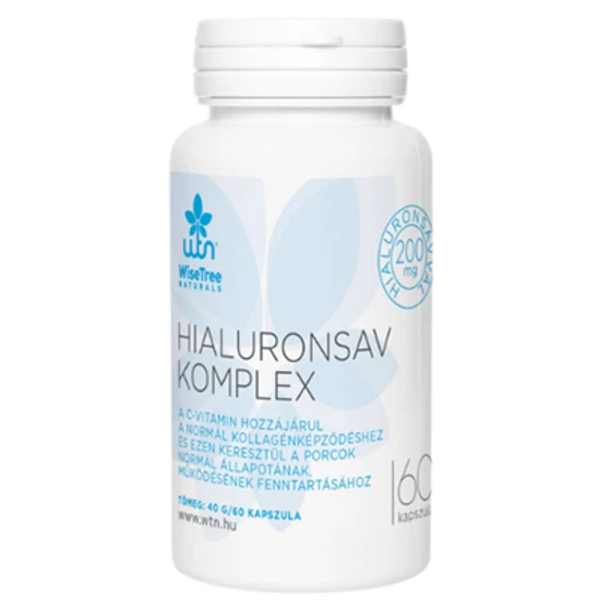 WiseTreeNaturals Hialuronsav komplex 60 kapszula