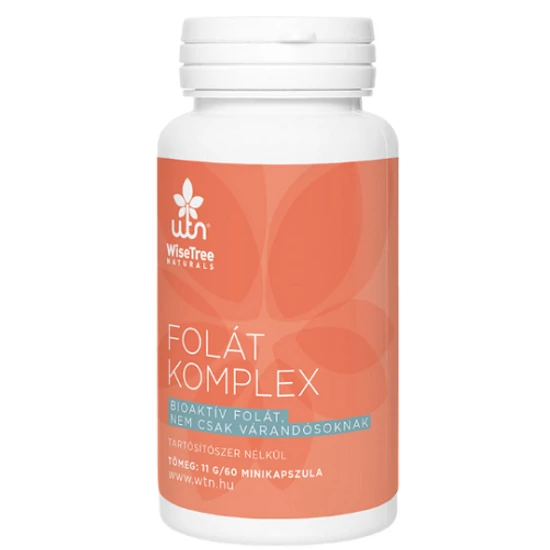 WTN WiseTreeNaturals Folát komplex 60 minikapszula 