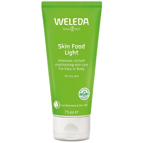 Weleda Skin Food Light gyorsan beszívódó, intenzív hidratáló bőrápoló krém 75ml