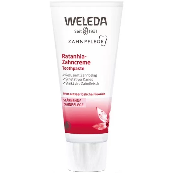 Weleda Ratanhia fluoridmentes fogkrém 75ml
