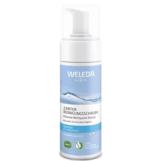 Weleda Gyengéd arctisztító hab normál és kombinált bőrre 150ml