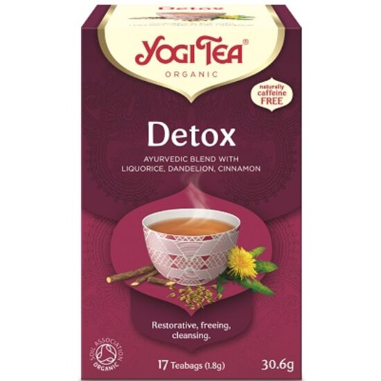 Yogi Tea Méregtelenítő, 17 filter x 1.8g (30.6g)