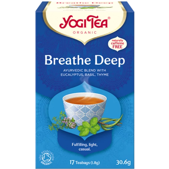 Yogi Tea Mély lélegzet, 17 filter x 1.8g (30.6g)