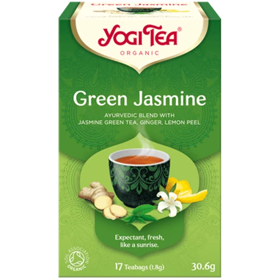 Yogi Tea Zöld jázmin, 17 filter x 1.8g (30.6g)