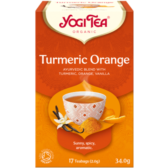 Yogi Tea Kurkumás narancs, 17 filter x 2.g (34g)
