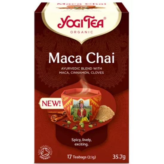Yogi Tea Maca chai tea, 17 filter x 2,1g (35,7g)