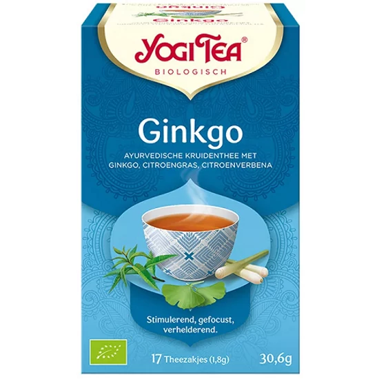 Yogi Tea Ginkgo, 17 filter x 1,8g (30,6g)
