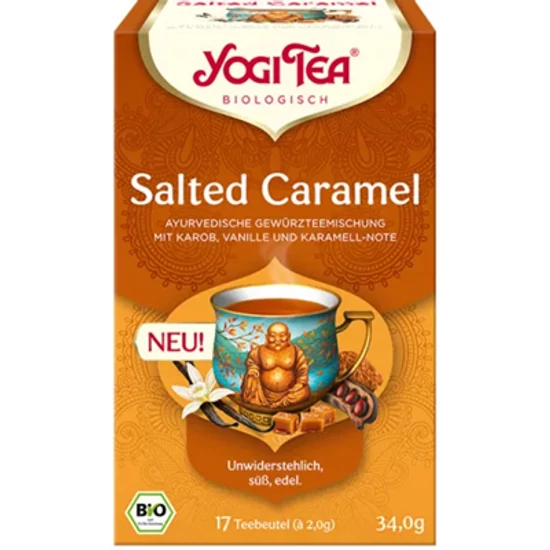 Yogi Tea Sós karamell, 17 filter x 2g (34g)