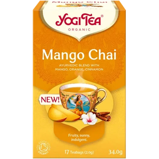 Yogi Tea Mango Chai, 17 filter x 2g (34g)