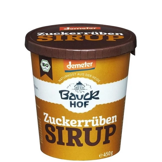 Bauckhof Cukorrépa szirup - bio demeter, vegán 450g