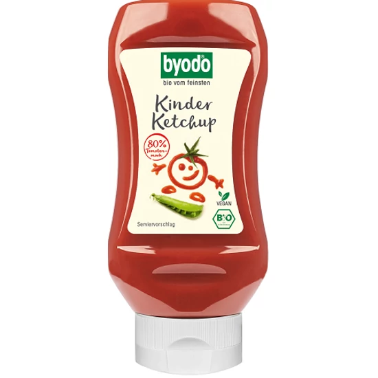 Byodo Gyerek ketchup 80% paradicsom - bio, gluténmentes, vegán 300ml