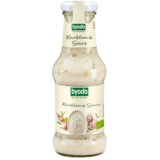 Byodo Fokhagymás szósz - bio, gluténmentes 250ml
