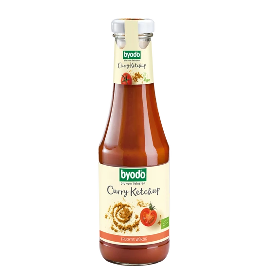 Byodo Curry ketchup - bio, gluténmentes, vegán 500ml