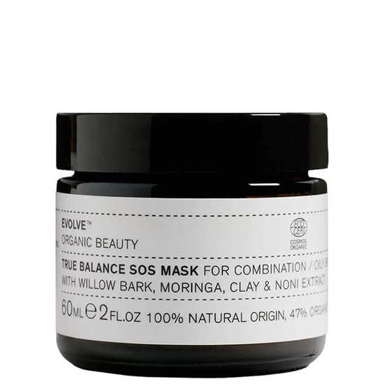 Evolve Organic Beauty True Balance SOS méregtelenítő maszk 60ml