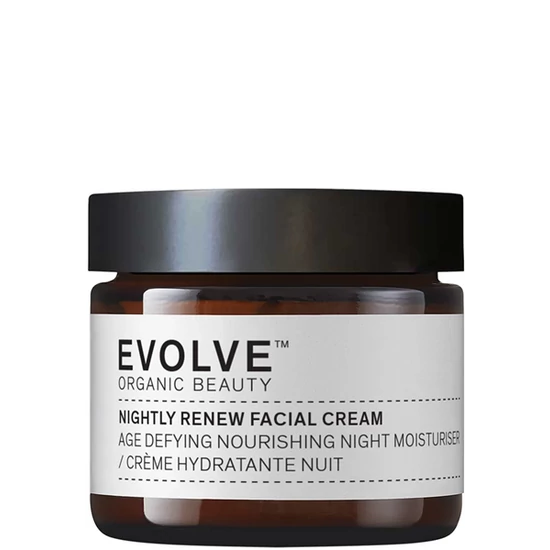 Evolve Organic Beauty Bőrmegújító éjszakai bio arckrém 60ml