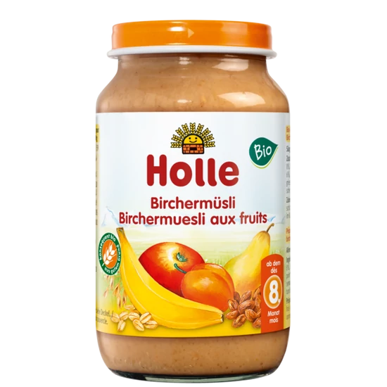 Holle Birchermüzli gyümölcsökkel - bio 220g