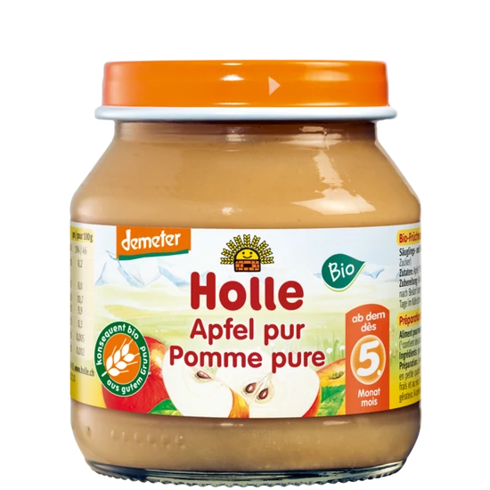 Holle Alma, üveges bébiétel - bio, gluténmentes 125g