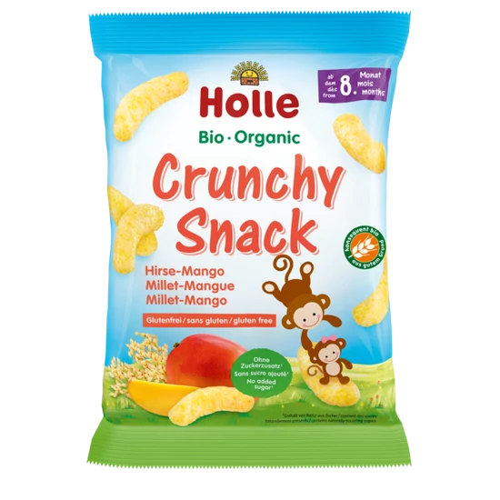 Holle Köles-mangó baba snack - bio, gluténmentes 25g