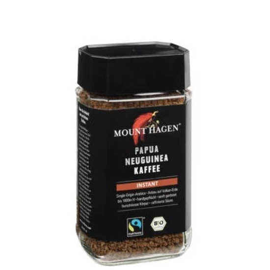 Mount Hagen Pápua Új-Guineai instant kávé - bio, fair trade 100g