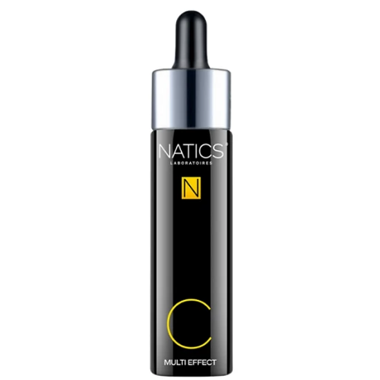NATICS C MULTI EFFECT C-vitamin és aktív szén booster BOTOX hatású peptiddel 30ml