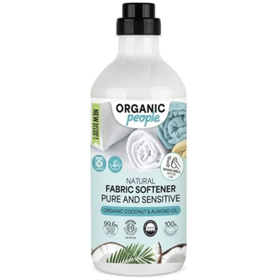 Organic People Öko Szenzitív Öblítő bio kókusszal és mandulaolajjal 1000ml