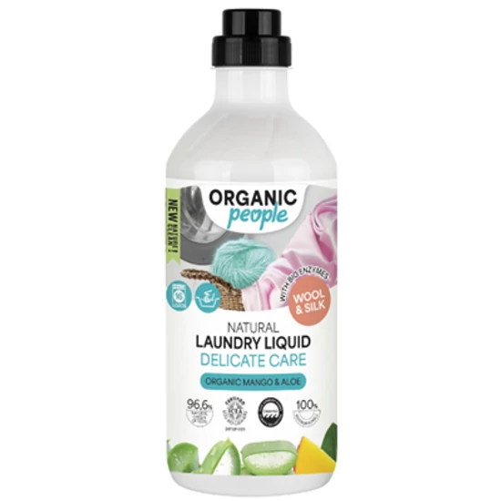 Organic People Öko kimélő folyékony mosószer bio mangóval és papayával 1000ml