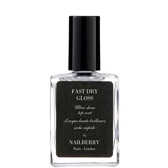 Nailberry Fastdry Gloss - Száradást gyorsító fedőlakk 15ml