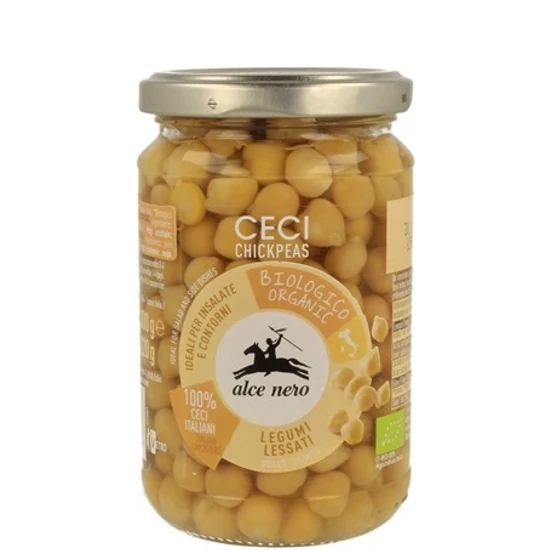 Alce Nero Előfőzött csicseriborsó - bio 220g