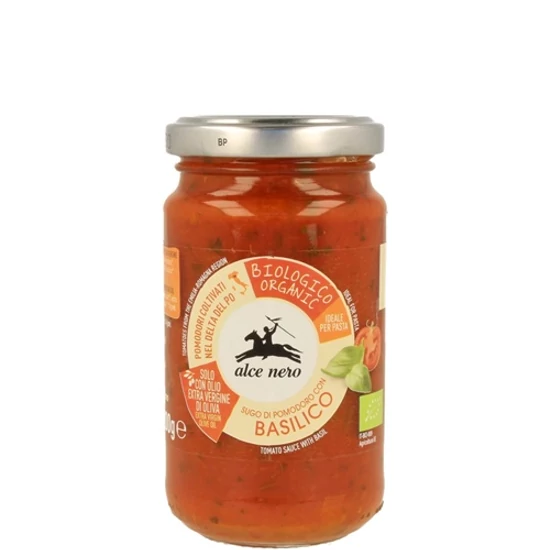 Alce Nero Paradicsomszósz bazsalikommal - bio 200g