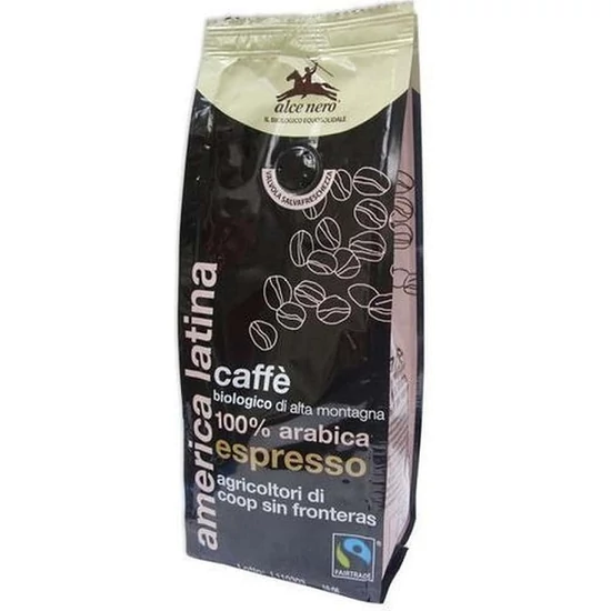 Alce Nero 100% Arabica eszpresszókávé - bio 250g