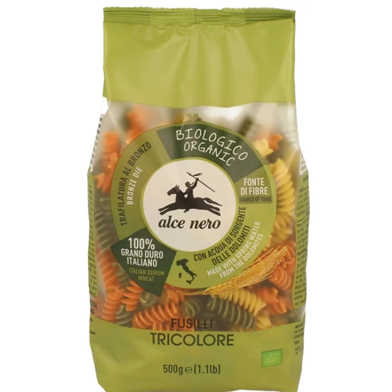 Alce Nero Tricolor fusilli - bio 500g