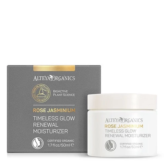 Organic Harmony Alteya Organics Jázmin-Rózsa bőrmegújító arcápoló krém 50ml