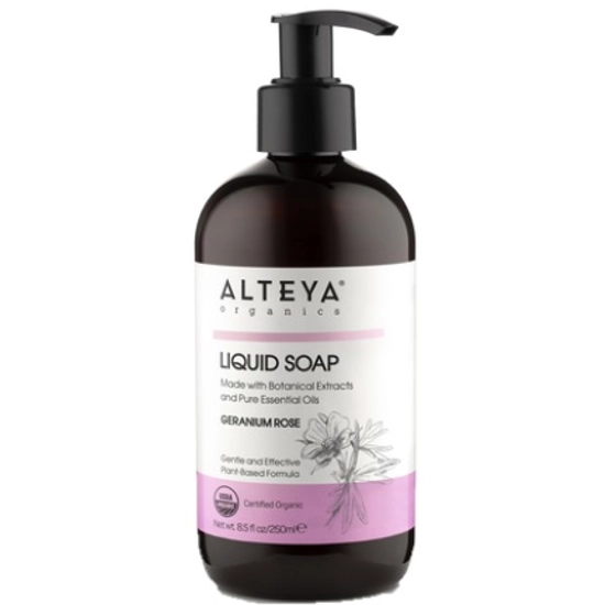 Alteya Organics Folyékony szappan - Rózsageránium 250ml