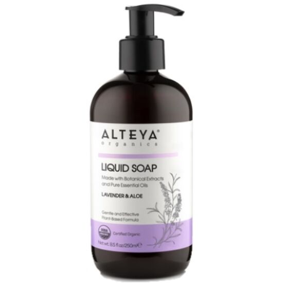 Alteya Organics Folyékony szappan - Levendula és aloe 250ml
