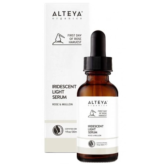 Organic Harmony Alteya Organics Bio Rózsa &amp; Mullein ragyogást fokozó szérum 30ml