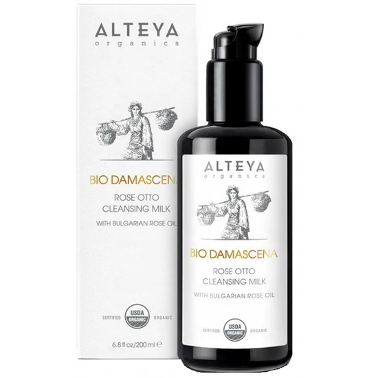 Organic Harmony Organic Harmony Alteya Organics Bio Rózsa arctisztító tej 200ml