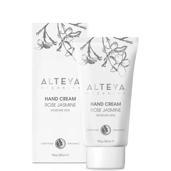 Organic Harmony Alteya Organics Jázmin-Rózsa hidratáló kézkrém 30ml