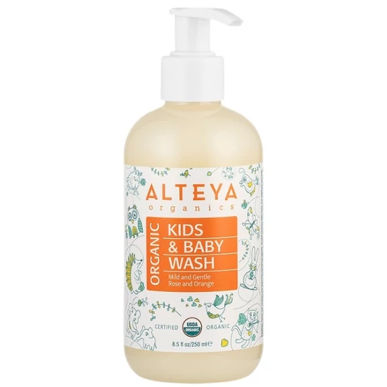 Alteya Organics Baba sampon és fürdető 250ml