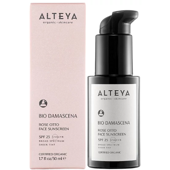 Alteya Organics Bio Rose Otto fényvédő arckrém SPF25 50ml