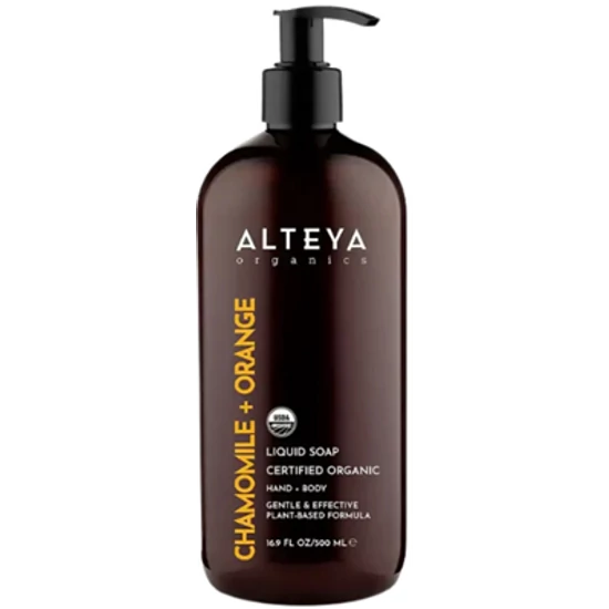 Alteya Organics Bio folyékony szappan - Kamilla és Narancs 500ml
