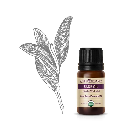 Alteya Organics Zsálya (Salvia officinalis) illóolaj - bio 10ml