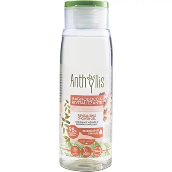 Anthyllis Bio revitalizáló tusfürdő - kardamom és gyömbér 300ml