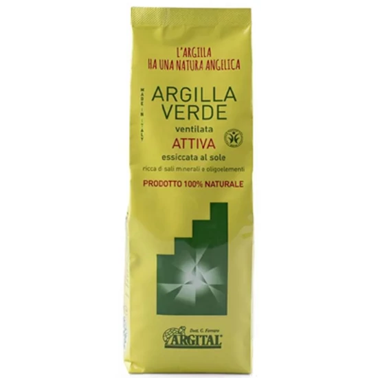 Argital Napon szárított és szellőztetett aktív tengeri zöld agyag 500g