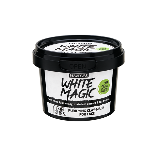 Beauty Jar White Magic - Tisztító és méregtelenítő arcmaszk 120ml
