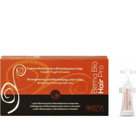 Bema Bio Hair Pro Hajerősítő és Revitalizáló Ampulla 10×10ml