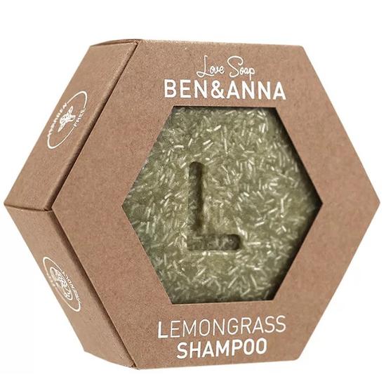 Ben &amp; Anna Natúr szilárd sampon citromfűillattal 60g