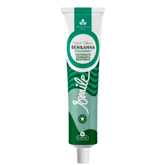 Ben &amp; Anna Spearmint natúr fogkrém fluoridos 75ml